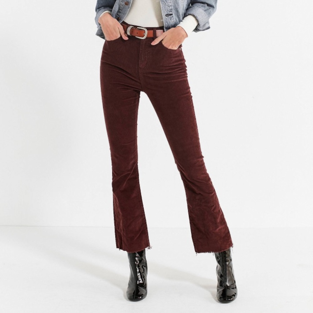 BDG cropped corduroy pants
